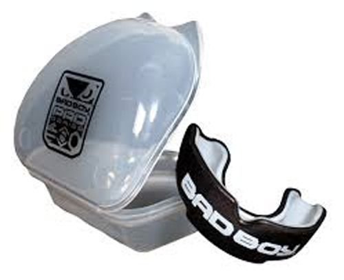 BAD BOY MOUTH GUARD BLACK MMA BOXING GUM SHIELD